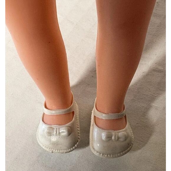 Vintage Made in Hong Kong 1970s Brown Blond Red Hair Girl Doll 8" Lot of 3 - Picture 11 of 16